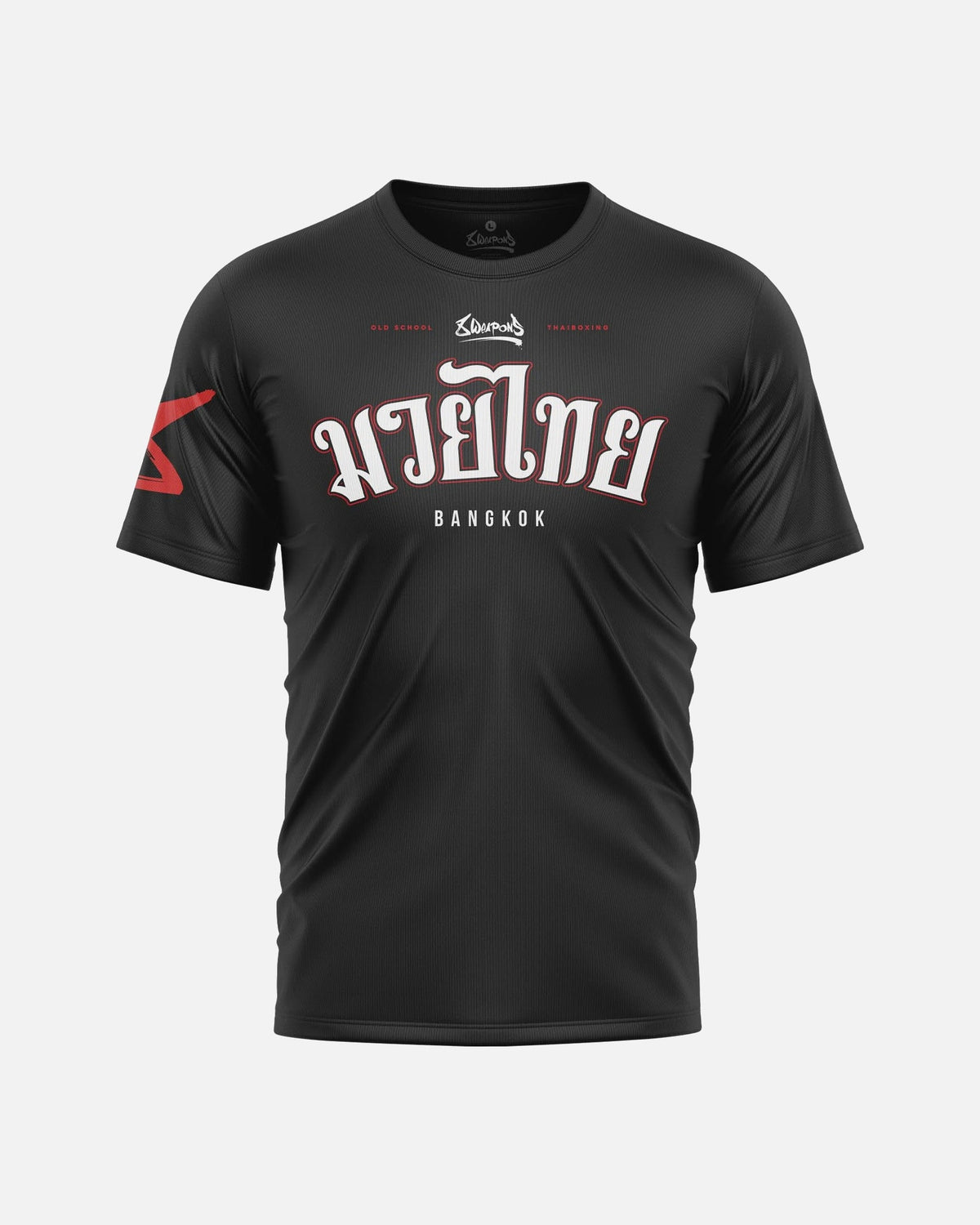8 WEAPONS T-Shirt Bangkok – Schwarz/Weiß