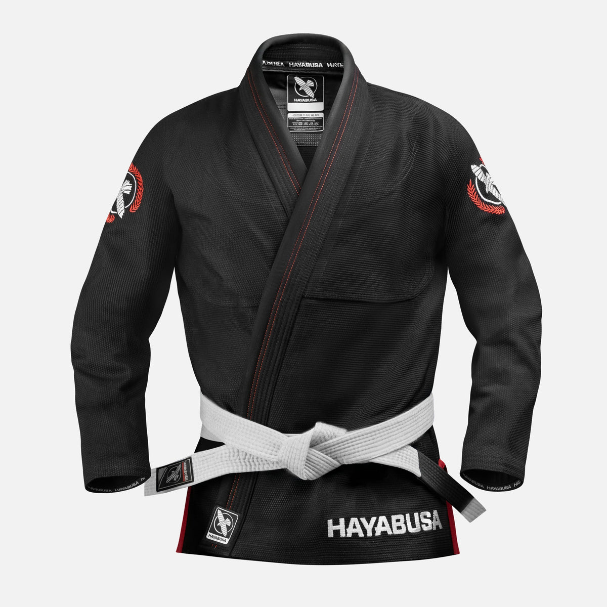 Hayabusa BJJ Gi Jacke Valor Lightweight - Schwarz