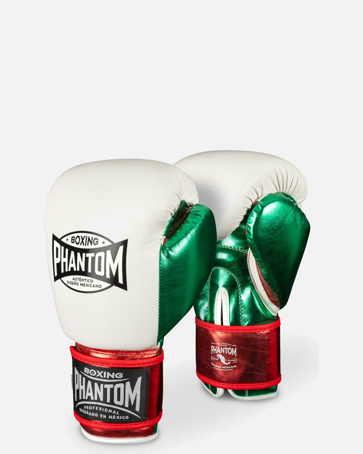 Phantom Athletics Boxhandschuhe Mexico - Weiß/Grün/Rot