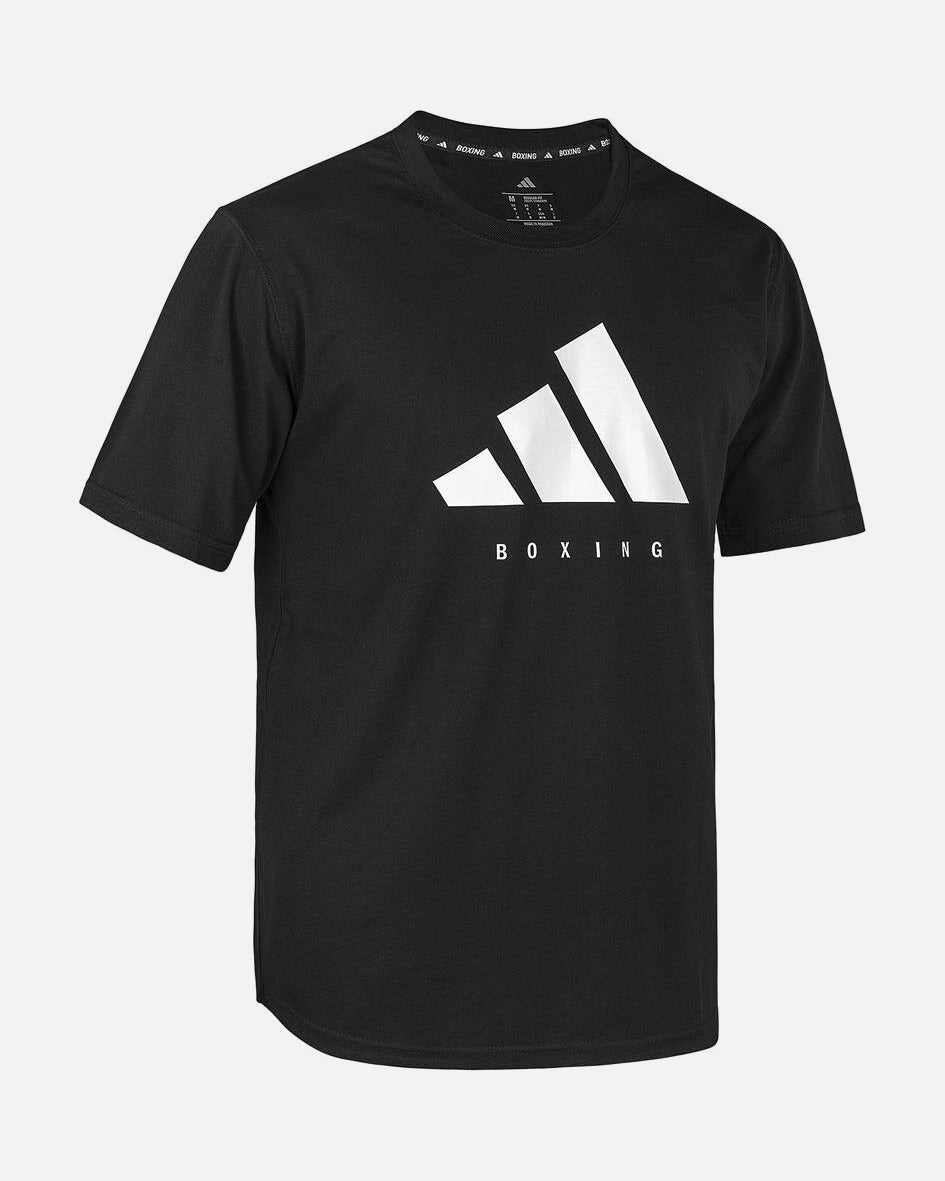 Adidas T-Shirt Community Boxing - Schwarz/Weiß