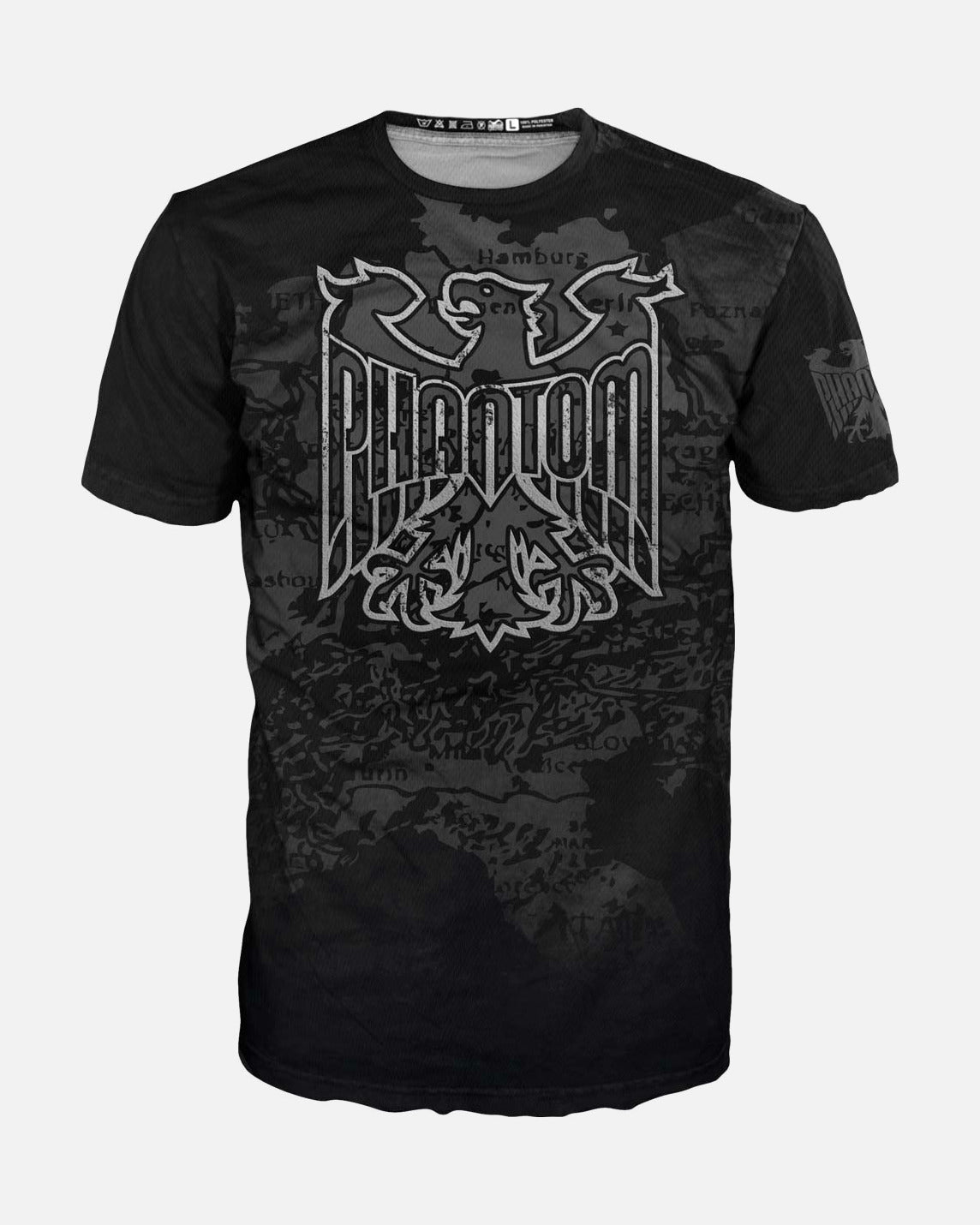 Phantom Athletics T-Shirt EVO Germany Silver Eagle - Schwarz/Grau