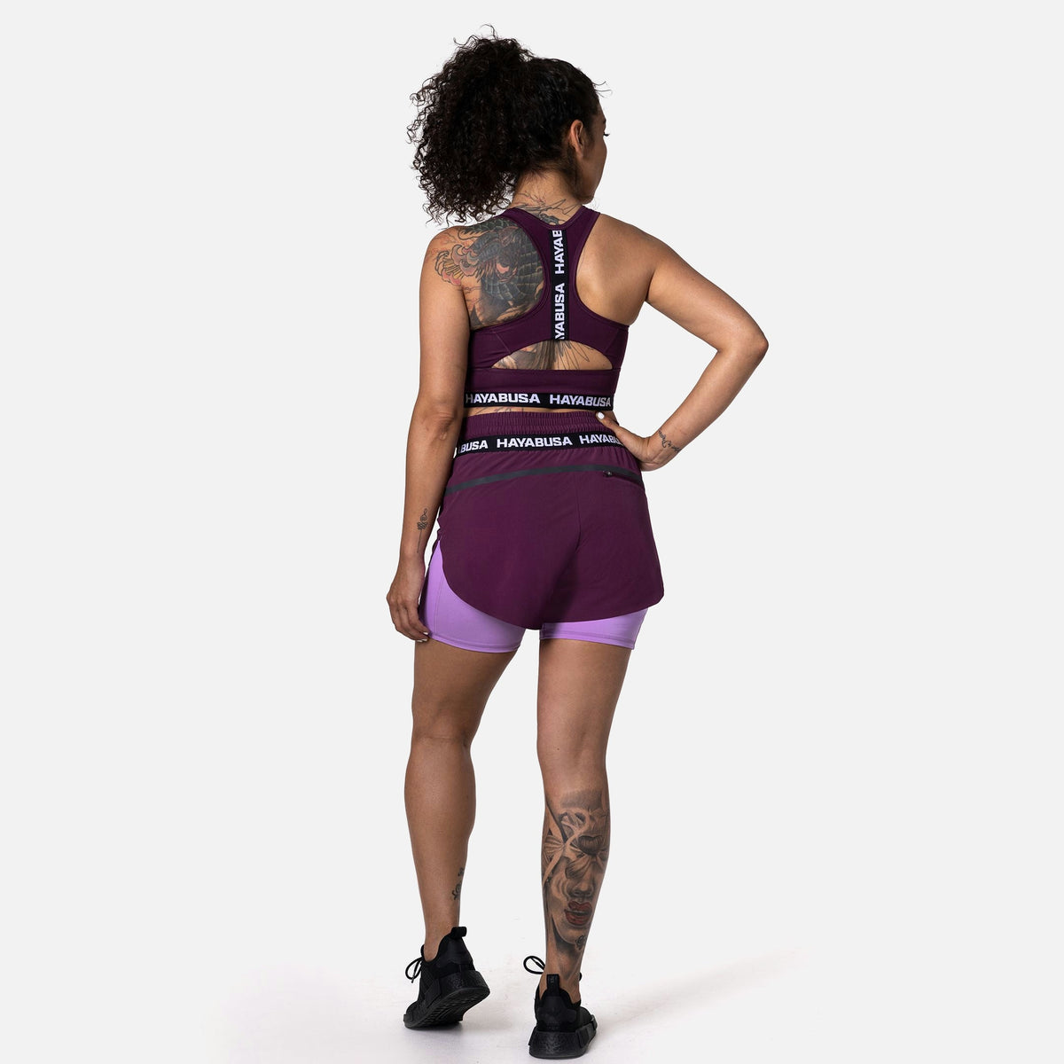 Hayabusa Sport-BH Crossback Damen - Weinrot