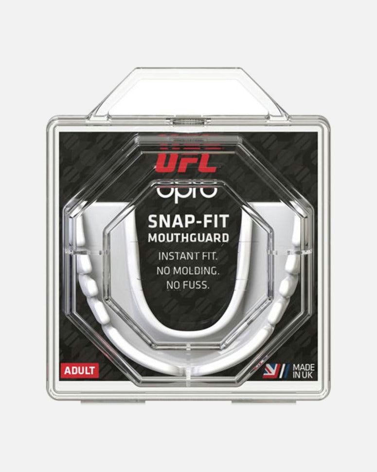 UFC Mundschutz Snap-Fit - Weiß