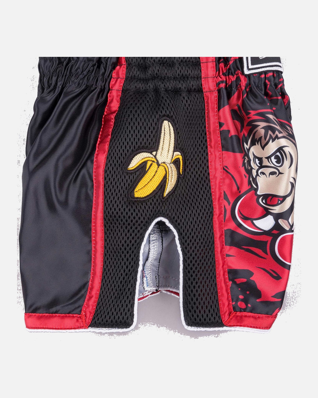 8 WEAPONS Muay-Thai-Shorts Joe - Schwarz/Rot