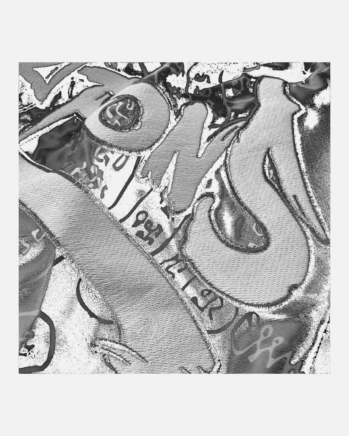 8 WEAPONS Muay-Thai-Shorts 8 Ways Yant 2.0 - Schwarz