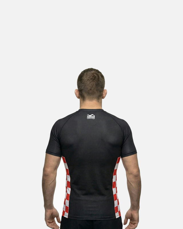 Phantom Athletics Rashguard Team Croatia - Schwarz