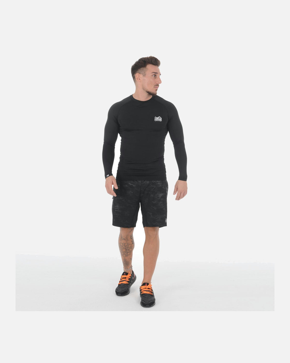 Phantom Athletics Rashguard Tactic Lange Ärmel - Schwarz