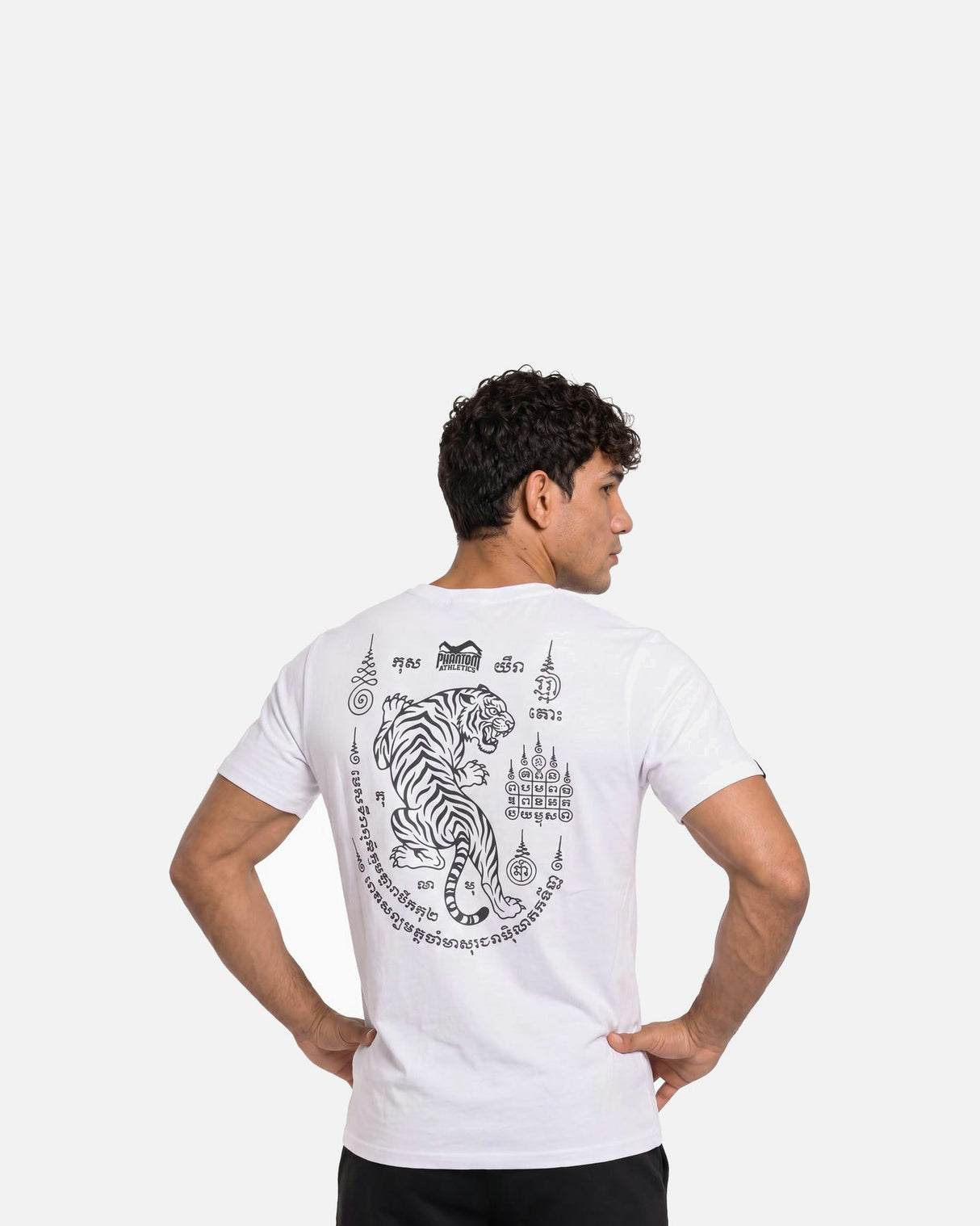 Phantom Athletics T-Shirt Tiger Yant - Weiß