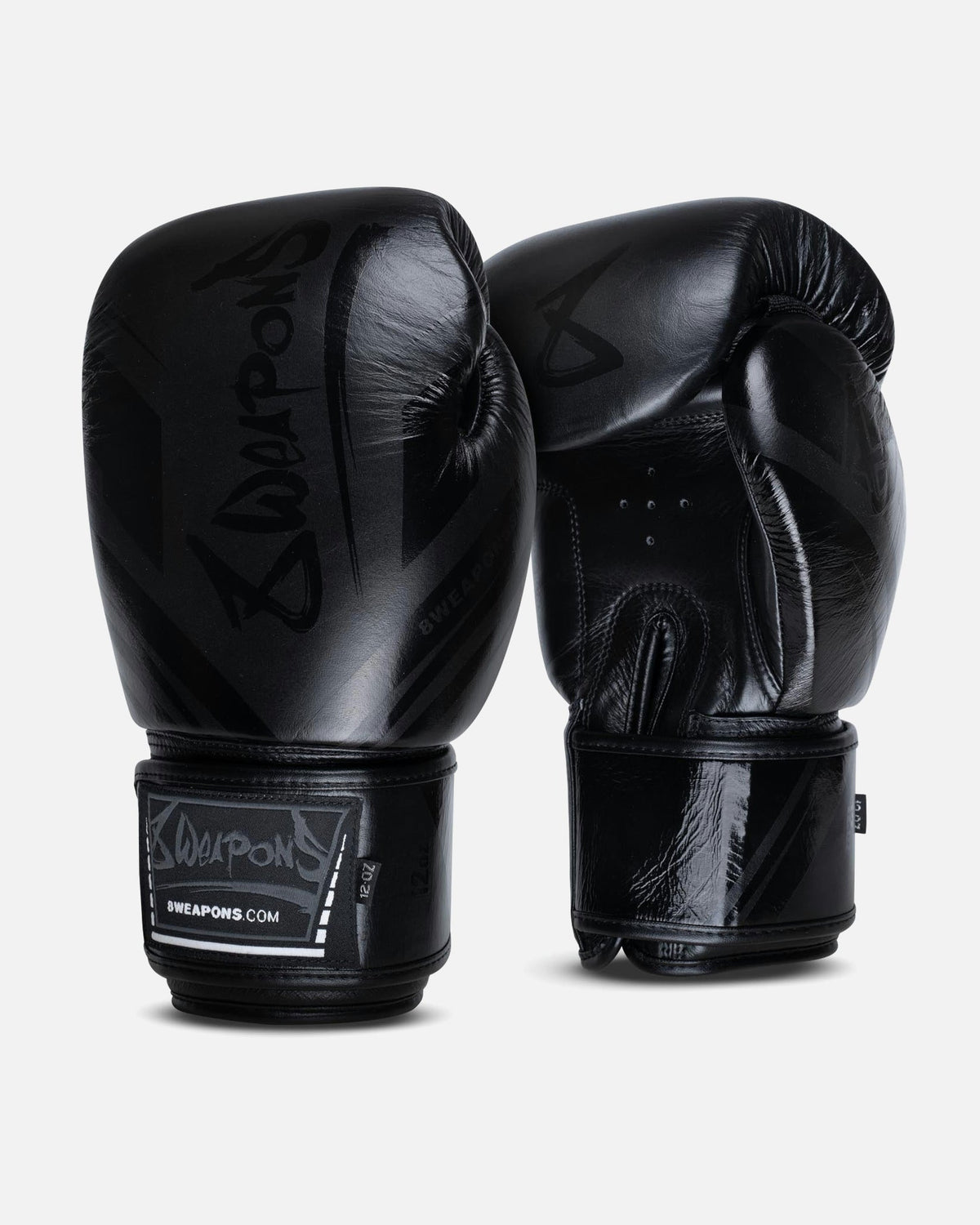 8 WEAPONS Boxhandschuhe Shift - Schwarz Matt