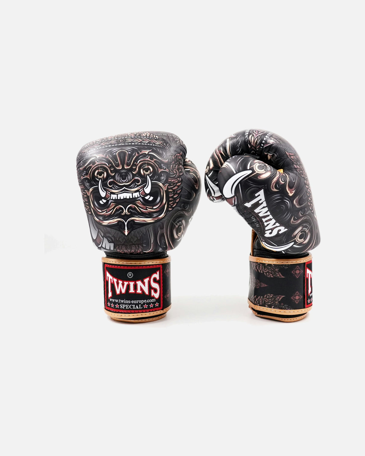 Twins Boxhandschuhe FBGVL4 Yaktai - Schwarz