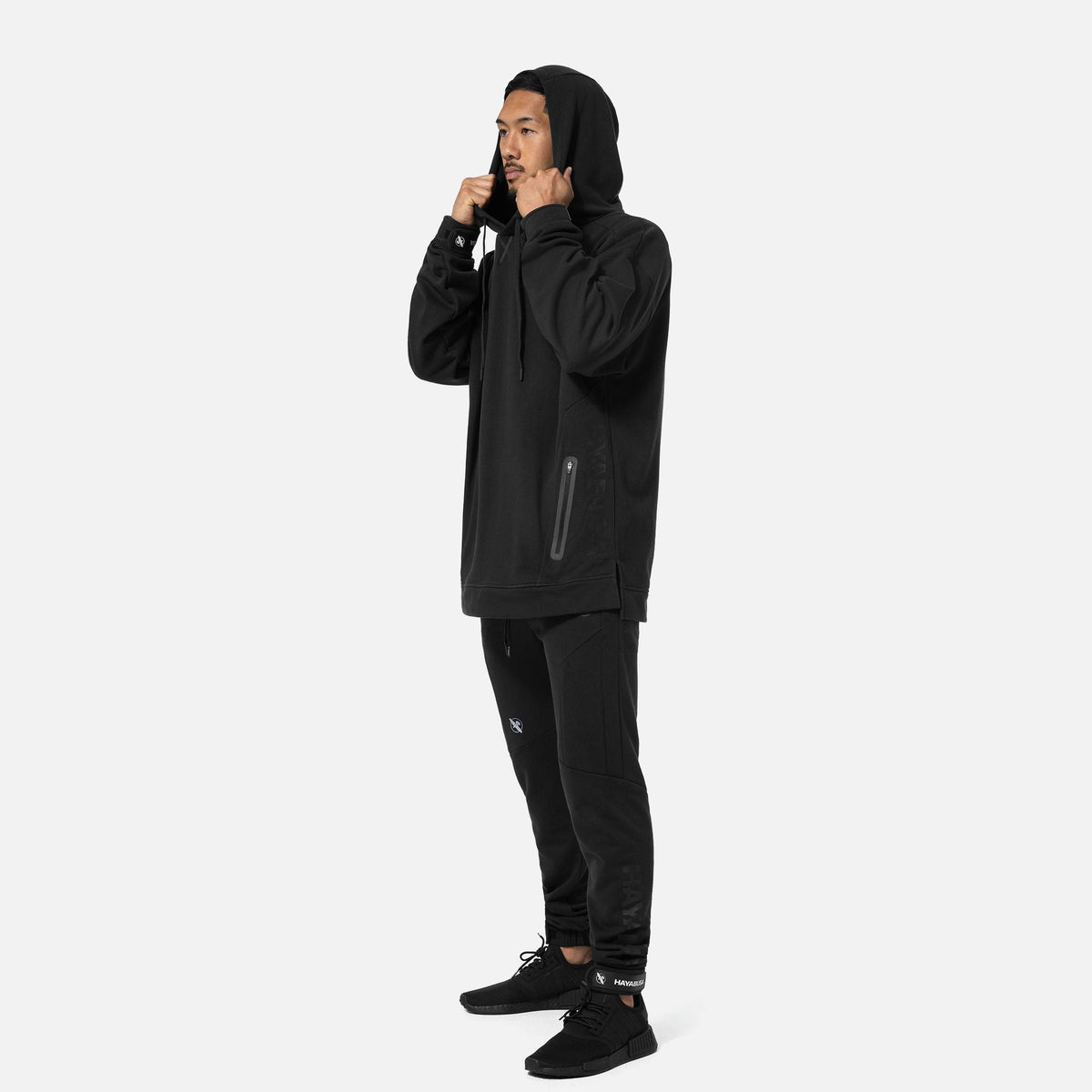 Hayabusa Hoodie Midweight Pullover - Schwarz