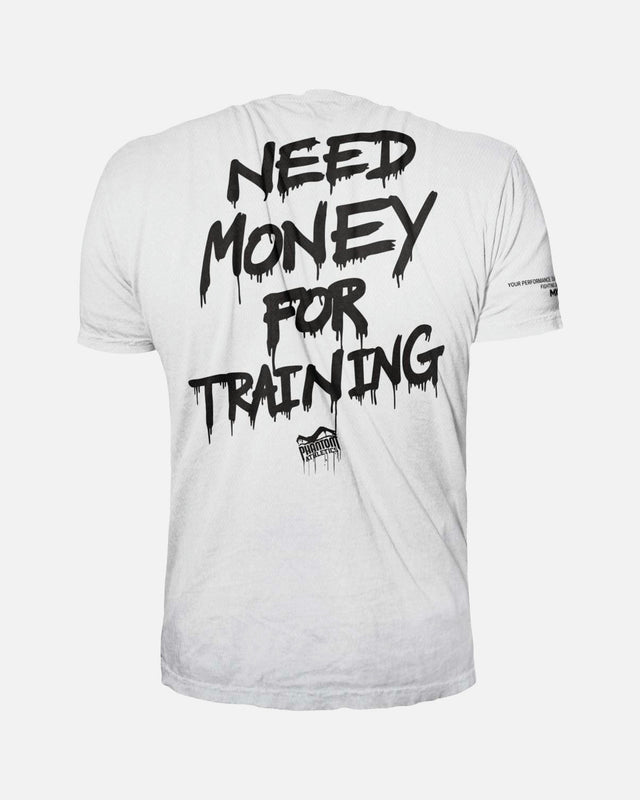 Phantom Athletics T-Shirt EVO Need Money For Training - Weiß