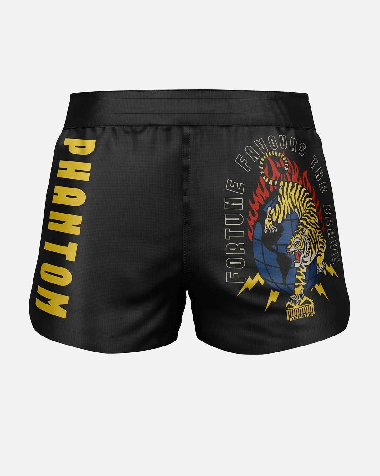 Phantom Athletics MMA Shorts FUSION-R Tiger Domination - Orange/Schwarz