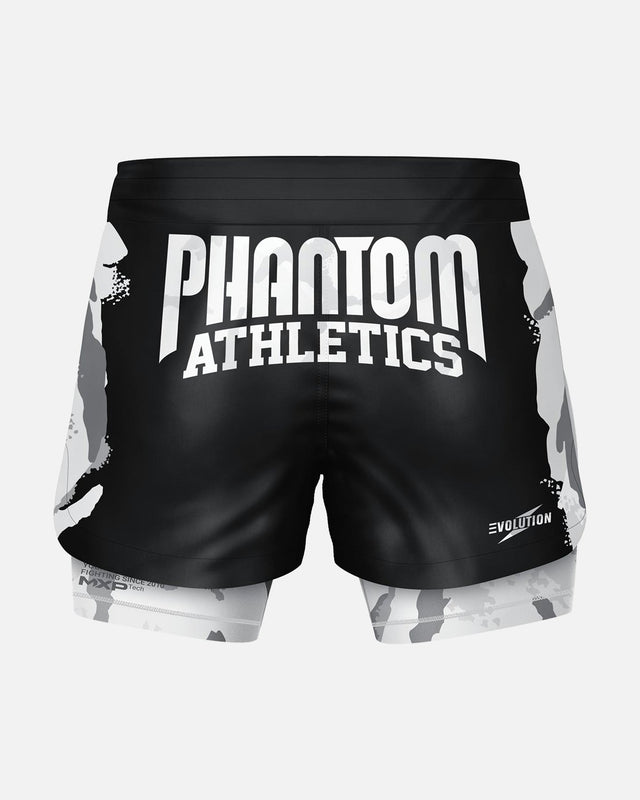 Phantom Athletics MMA Shorts Fusion 2in1 Warfare - Urban Camo