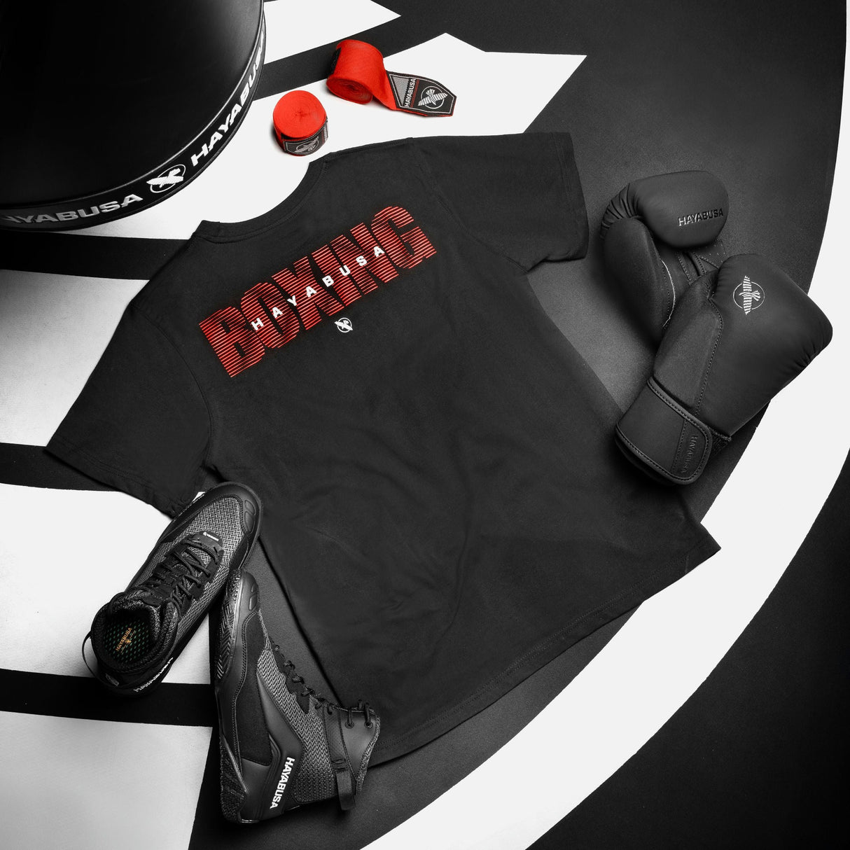 Hayabusa T-Shirt Discipline - Schwarz