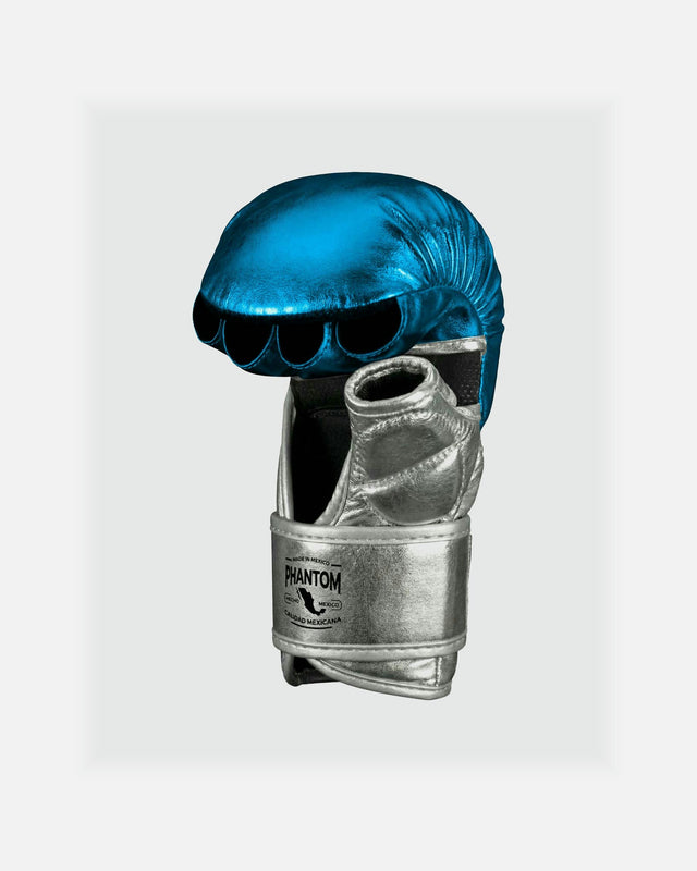 Phantom Athletics MMA Handschuhe Mexico - Hellblau/Silber