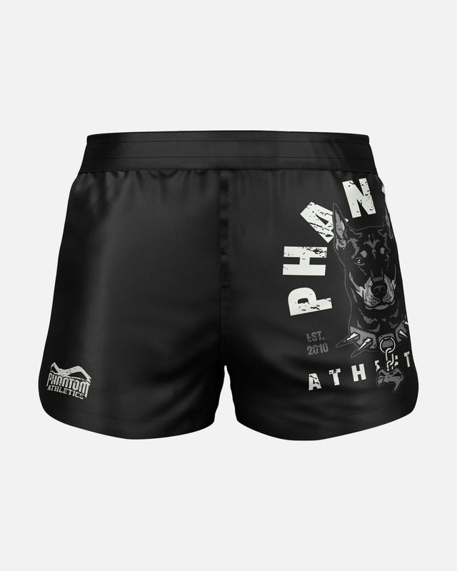 Phantom Athletics MMA Shorts Fusion Dobermann - Schwarz