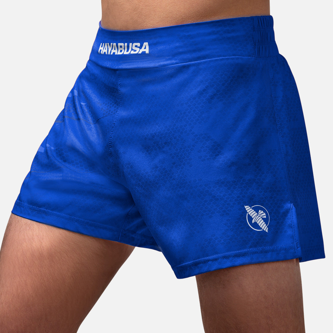 Hayabusa Muay Thai Shorts Arrow - Blau