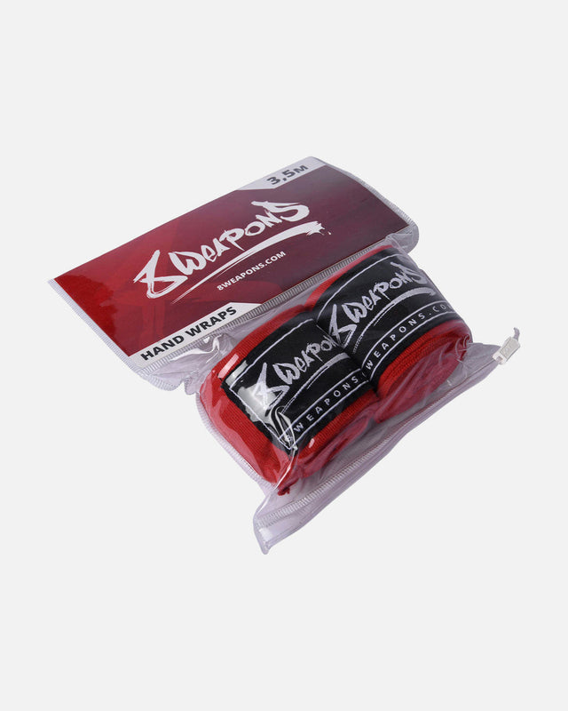 8 WEAPONS Boxbandagen - Rot