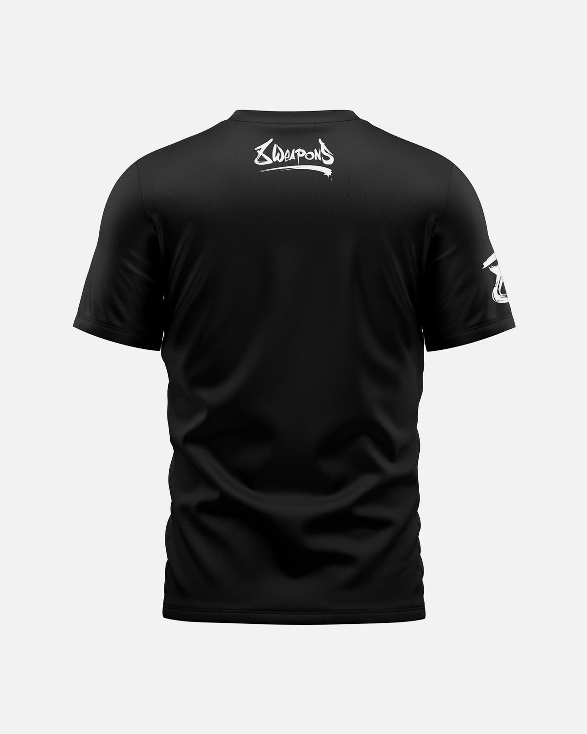8 WEAPONS T-Shirt Sak Yant Tigers - Schwarz