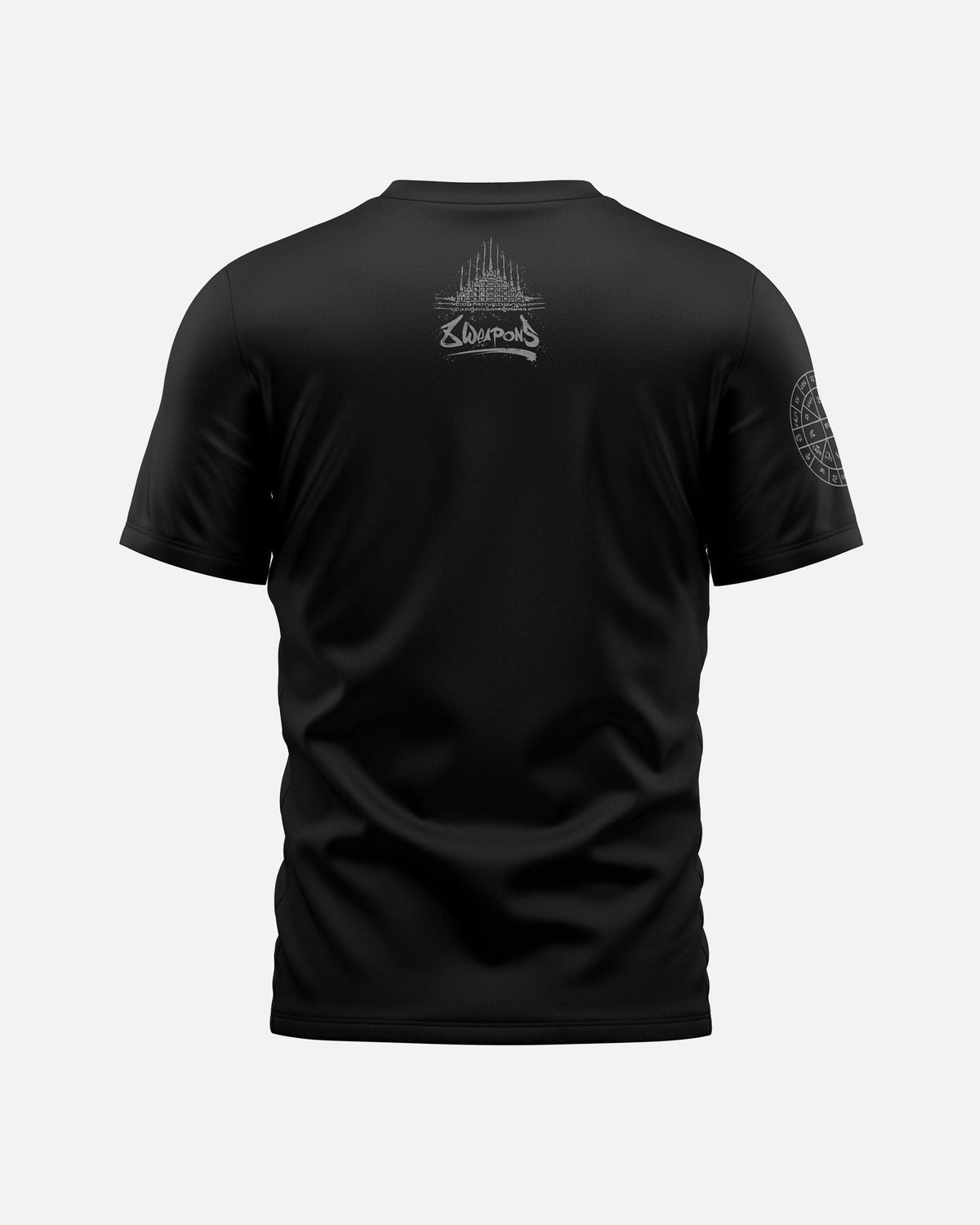 8 WEAPONS T-Shirt Yantra - Schwarz