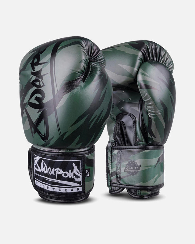 8 WEAPONS Boxhandschuhe Unlimited 2.0 - Woodland Camo