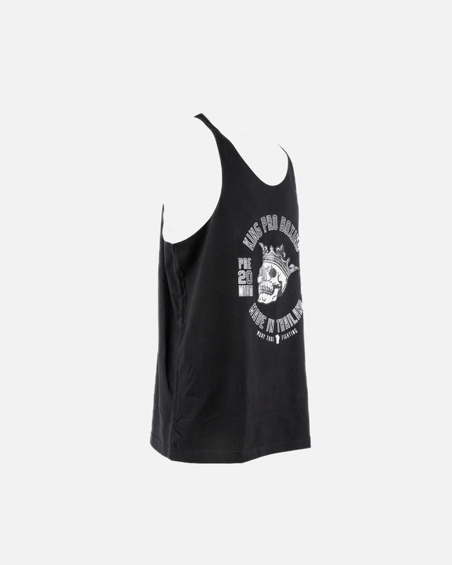 King Pro Boxing T-Shirt Skull 1 - Schwarz