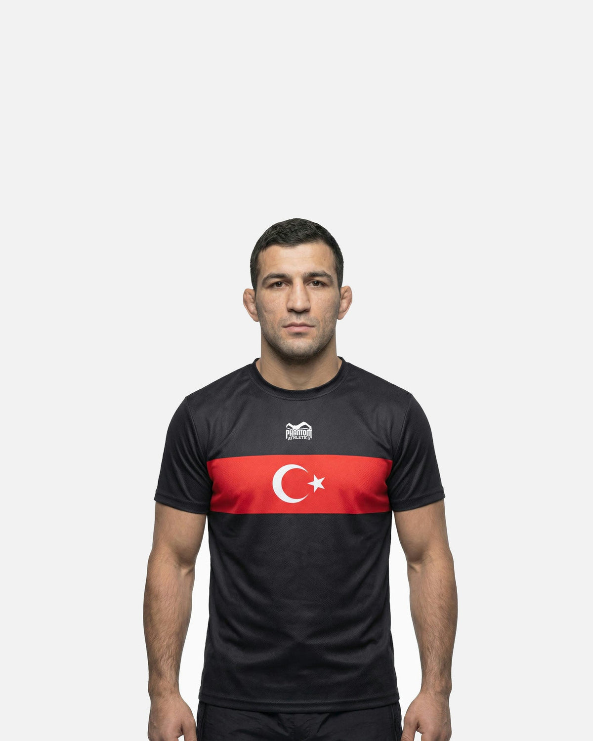 Phantom Athletics T-Shirt EVO+ Team Turkey - Schwarz
