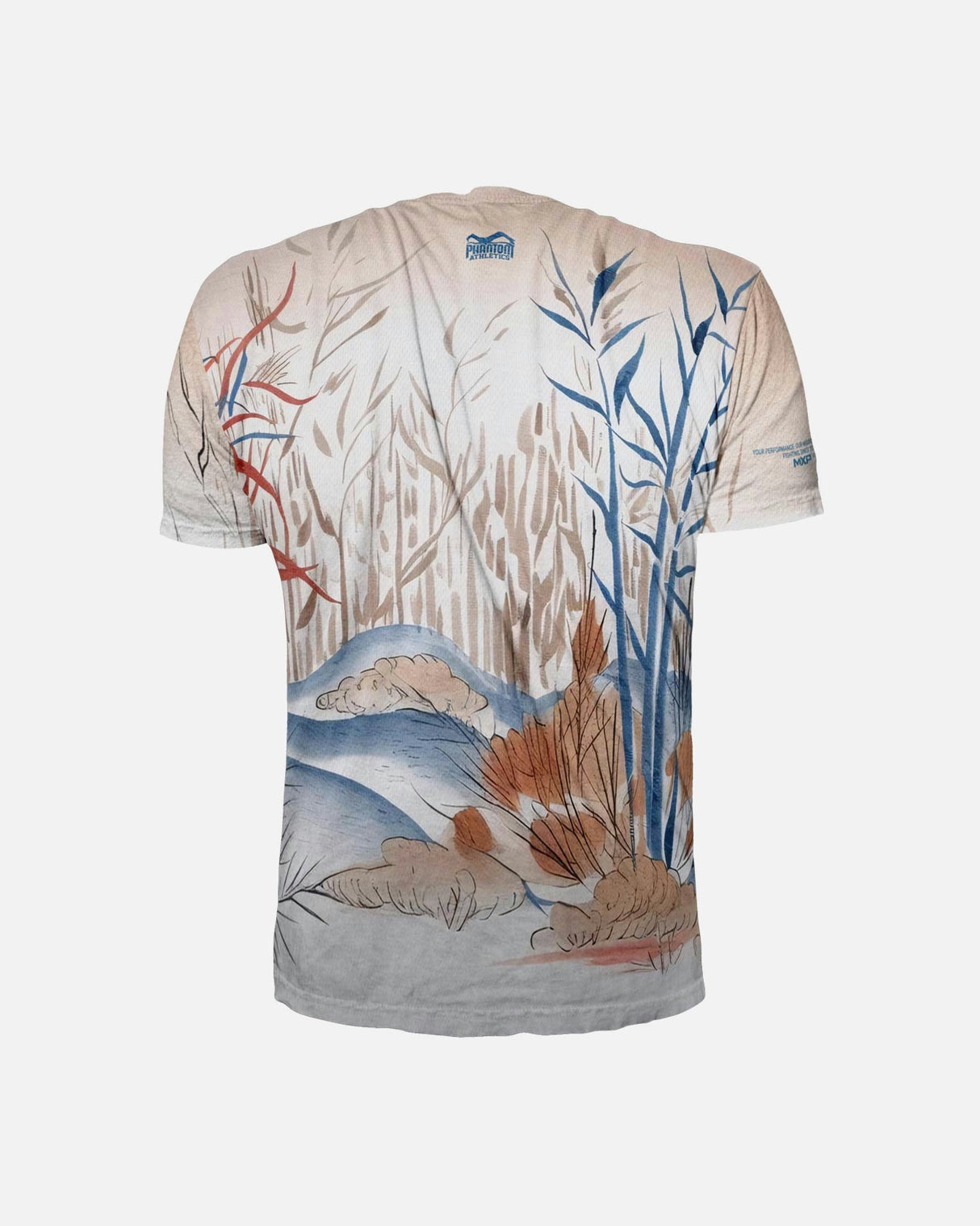 Phantom Athletics Trainingsshirt EVO Japan - Beige/Blau/Rot