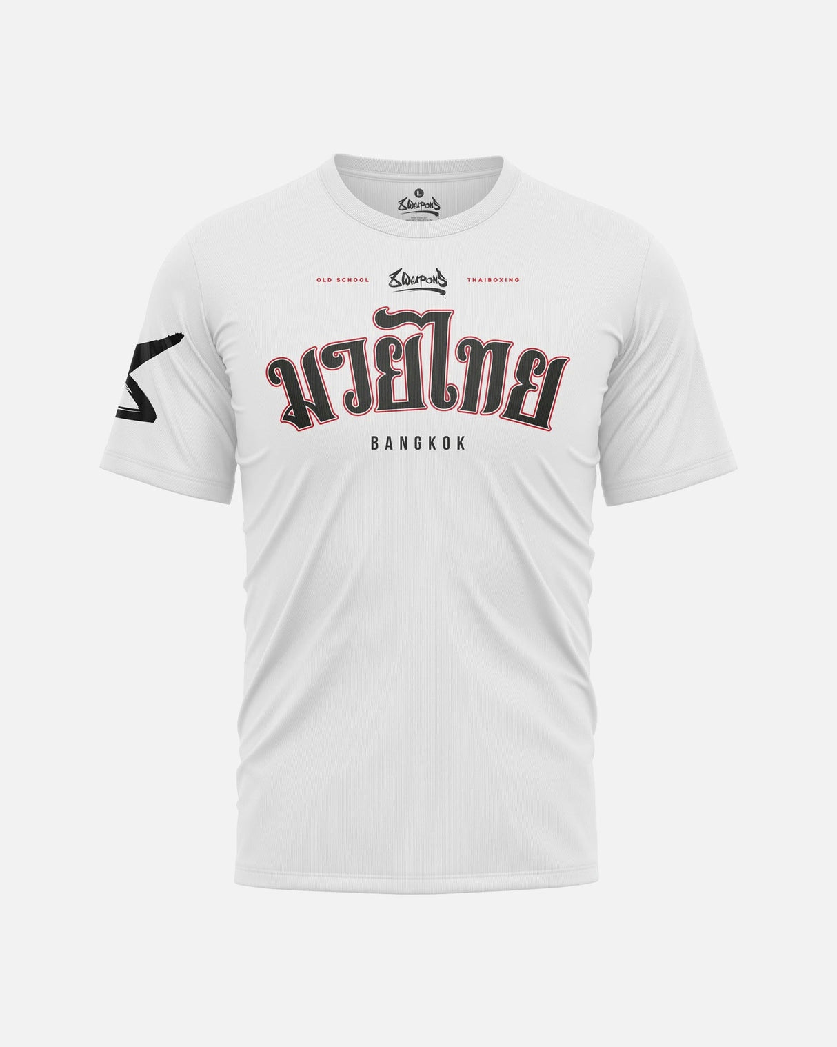 8 WEAPONS T-Shirt Bangkok – Weiß/Schwarz