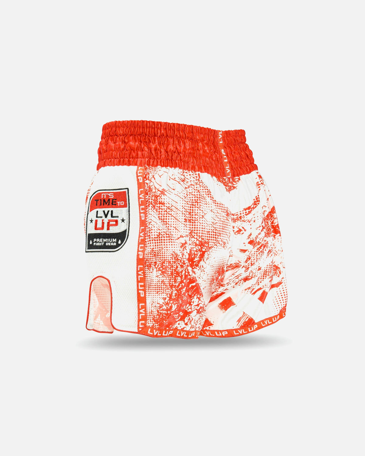 LVL UP Muay Thai Shorts Stadium - Rot