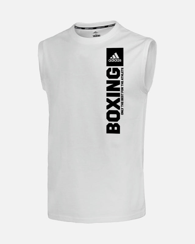 Adidas Tank Top Community Boxing - Weiß/Schwarz