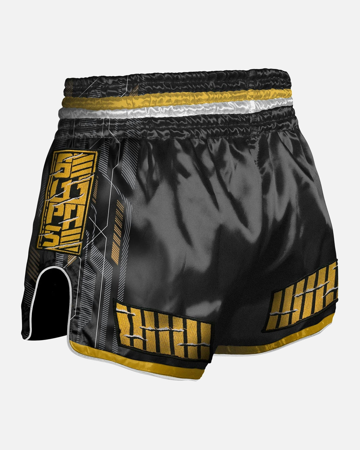 8 WEAPONS Muay Thai Shorts Samurai 2.0 - Gold