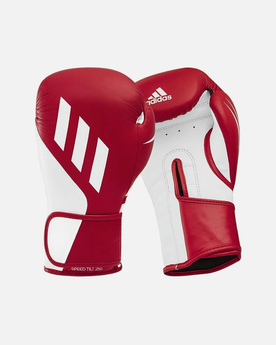 Adidas Boxhandschuhe Speed Tilt 250 - Rot/Weiß