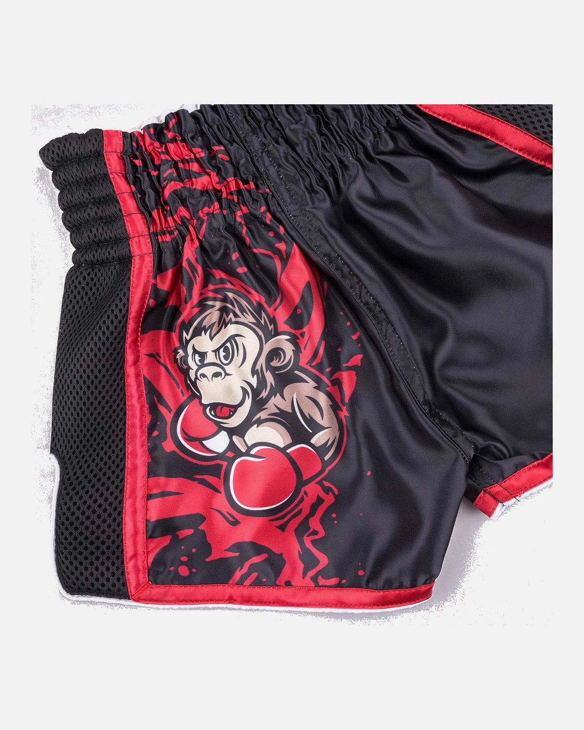 8 WEAPONS Muay-Thai-Shorts Joe - Schwarz/Rot
