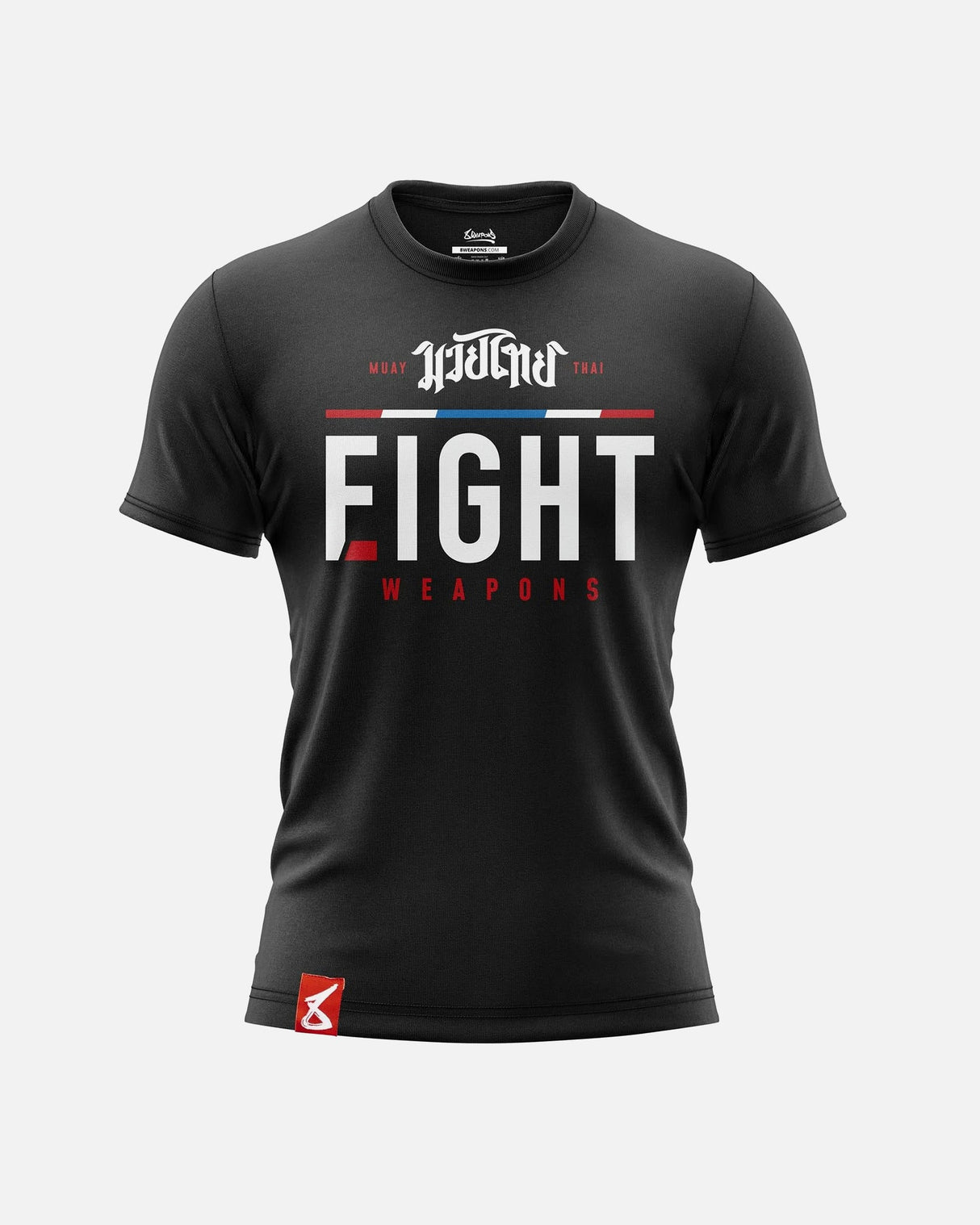 8 WEAPONS T-Shirt The Fight - Schwarz