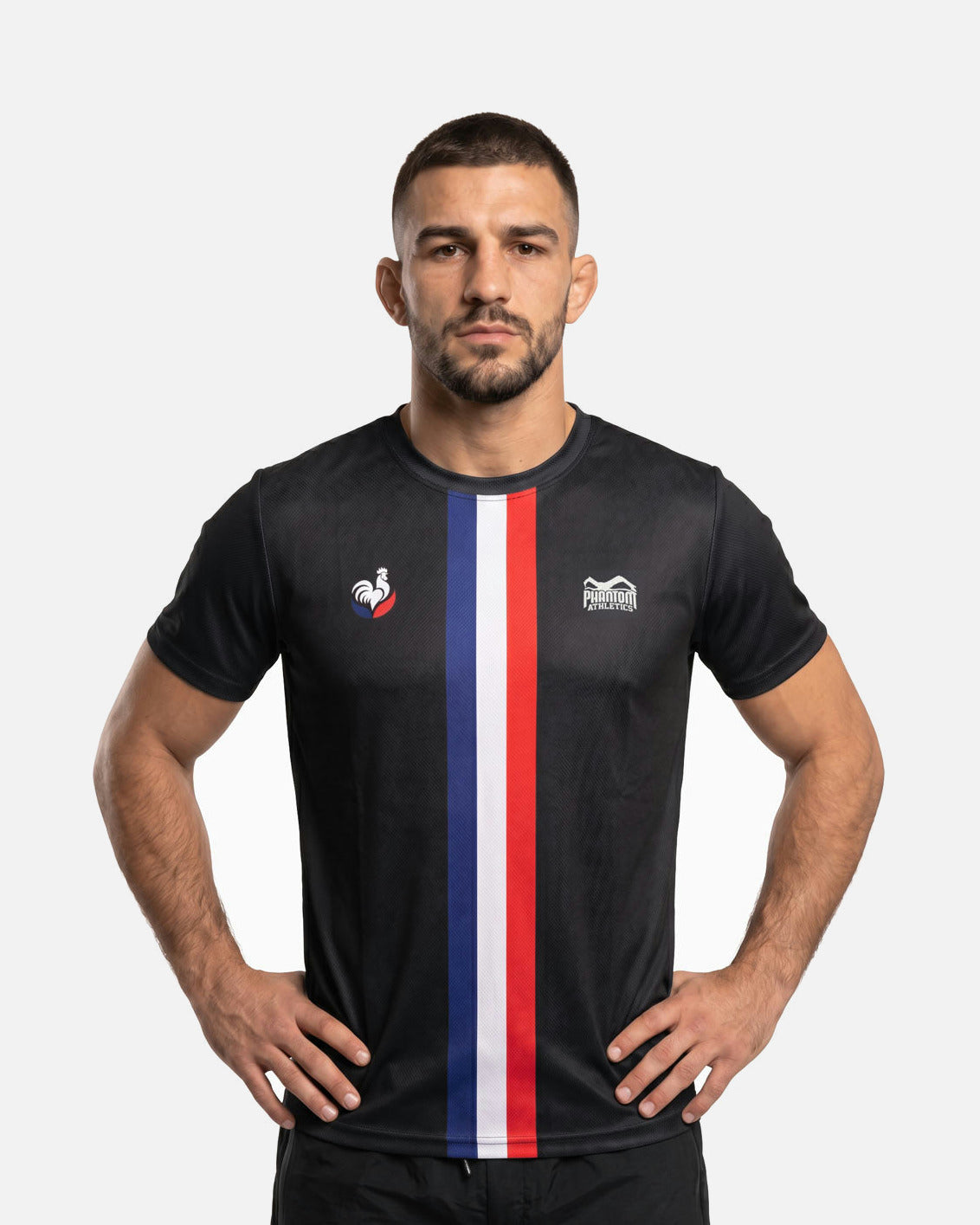 Phantom Athletics T-Shirt EVO+ Team France - Blau/Weiß