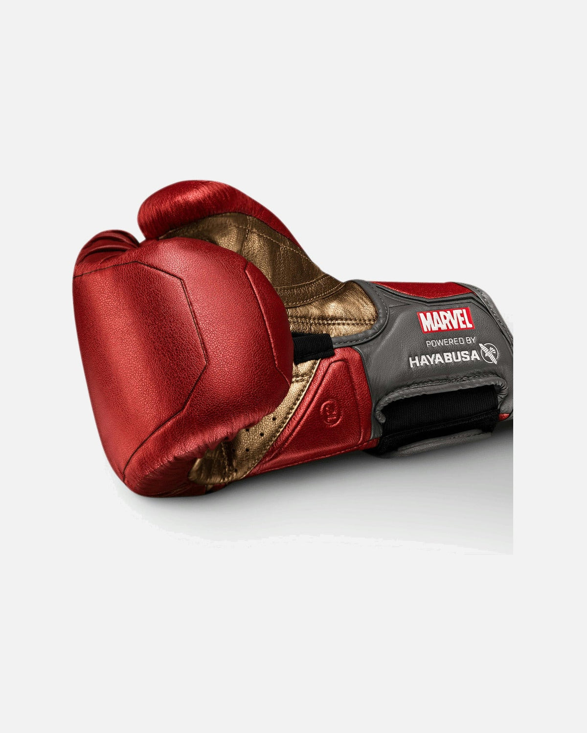 Marvel Hayabusa x Marvel Boxhandschuhe Iron Man - Rot/Gold