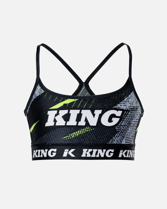 King Pro Boxing Sport-BH Shadow Damen - Schwarz