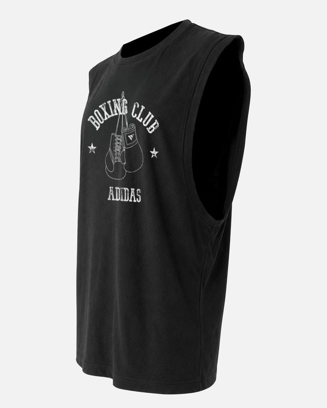 Adidas Tank Top Boxing Graphic Line SL - Schwarz