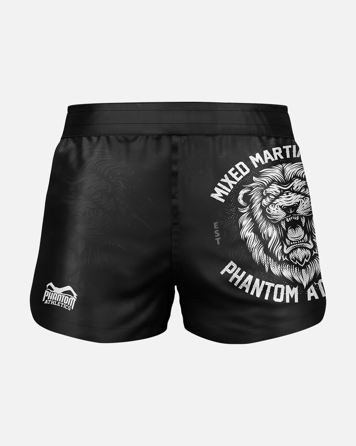 Phantom Athletics MMA Shorts Fusion Lionheart - Schwarz