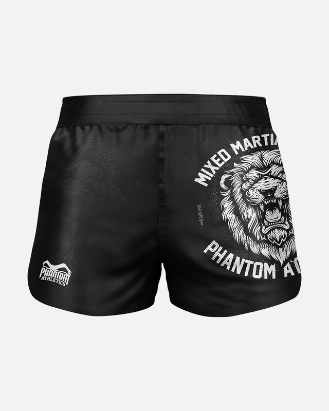 Phantom Athletics MMA Shorts Fusion Lionheart - Schwarz