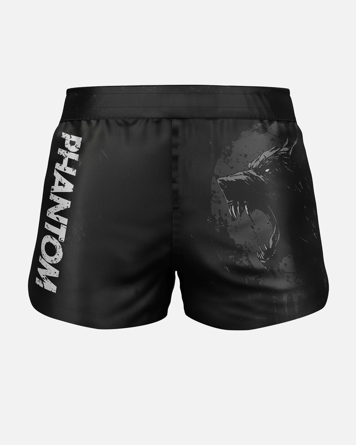 Phantom Athletics MMA Shorts Fusion-R Werewolf - Schwarz/Grau