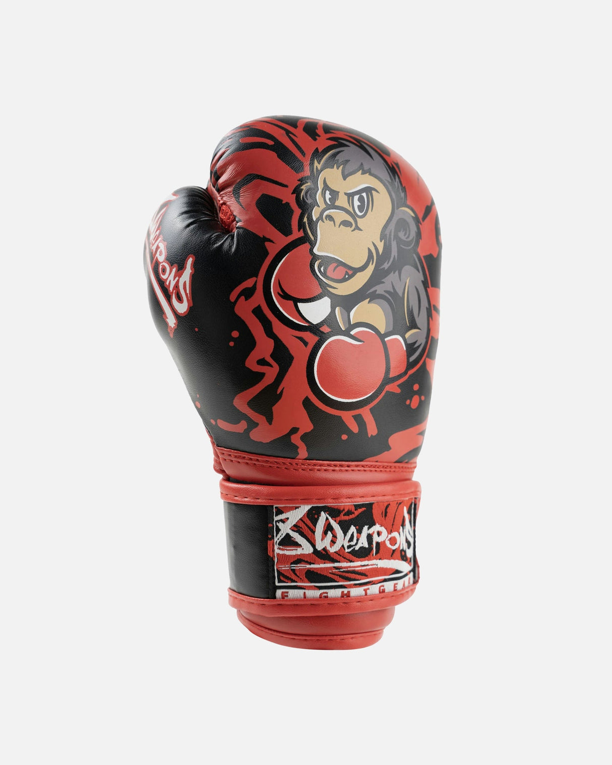 8 WEAPONS Boxhandschuhe Joe Kinder - Schwarz/Rot