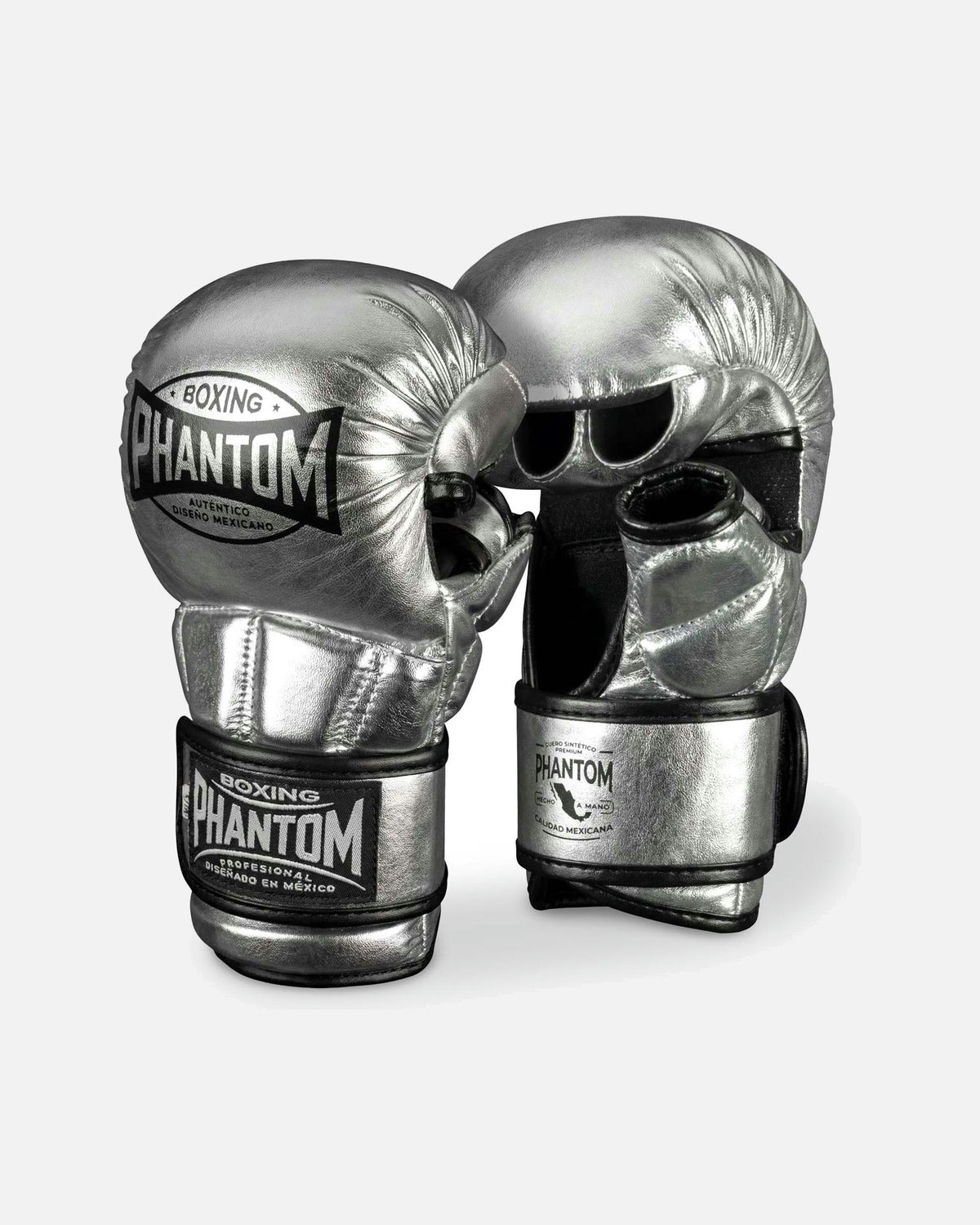 Phantom Athletics MMA Handschuhe Mexico - Silber/Schwarz