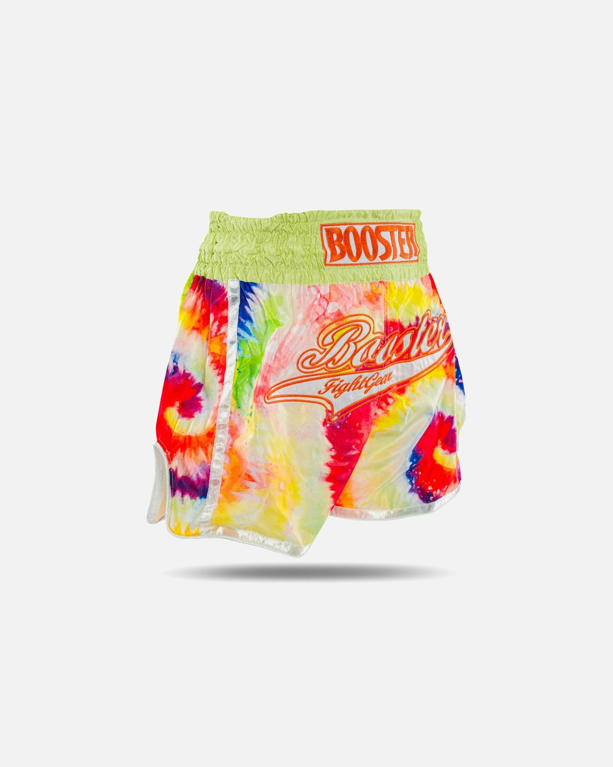 Booster Muay Thai Shorts TBT Swirl - Gelb