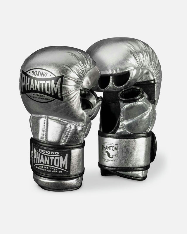 Phantom Athletics MMA Handschuhe Mexico - Silber/Schwarz