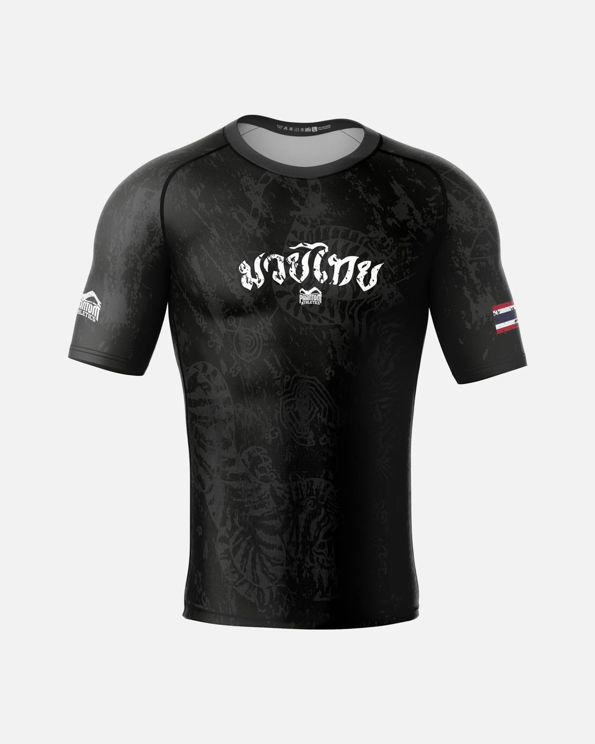 Phantom Athletics Rashguard Muay Thai - Schwarz/Grau