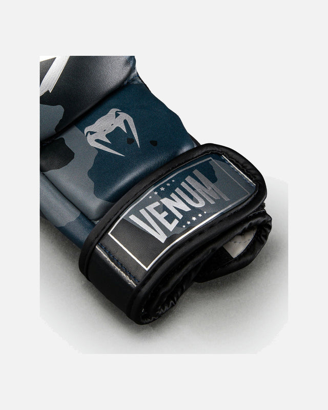 Venum MMA Handschuhe Elite Camo - Dunkelmarineblau/Blau