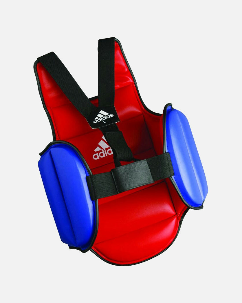 Adidas Brustschutz Reversible - Rot/Blau